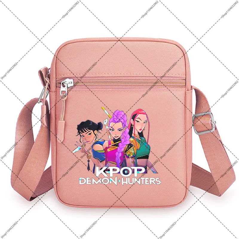 Kpop Demon Hunters Purse Crossbody Bags Shoulder Bag Huntrix Merch Gifts Hand Bag
