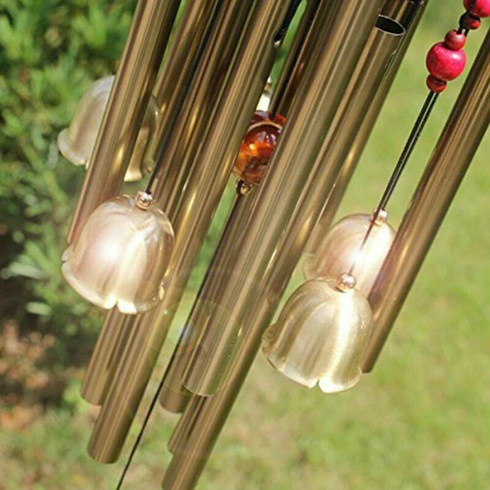 Wind Chimes Tubes Bell Wind Chime Garden Wall Hanging Decoration