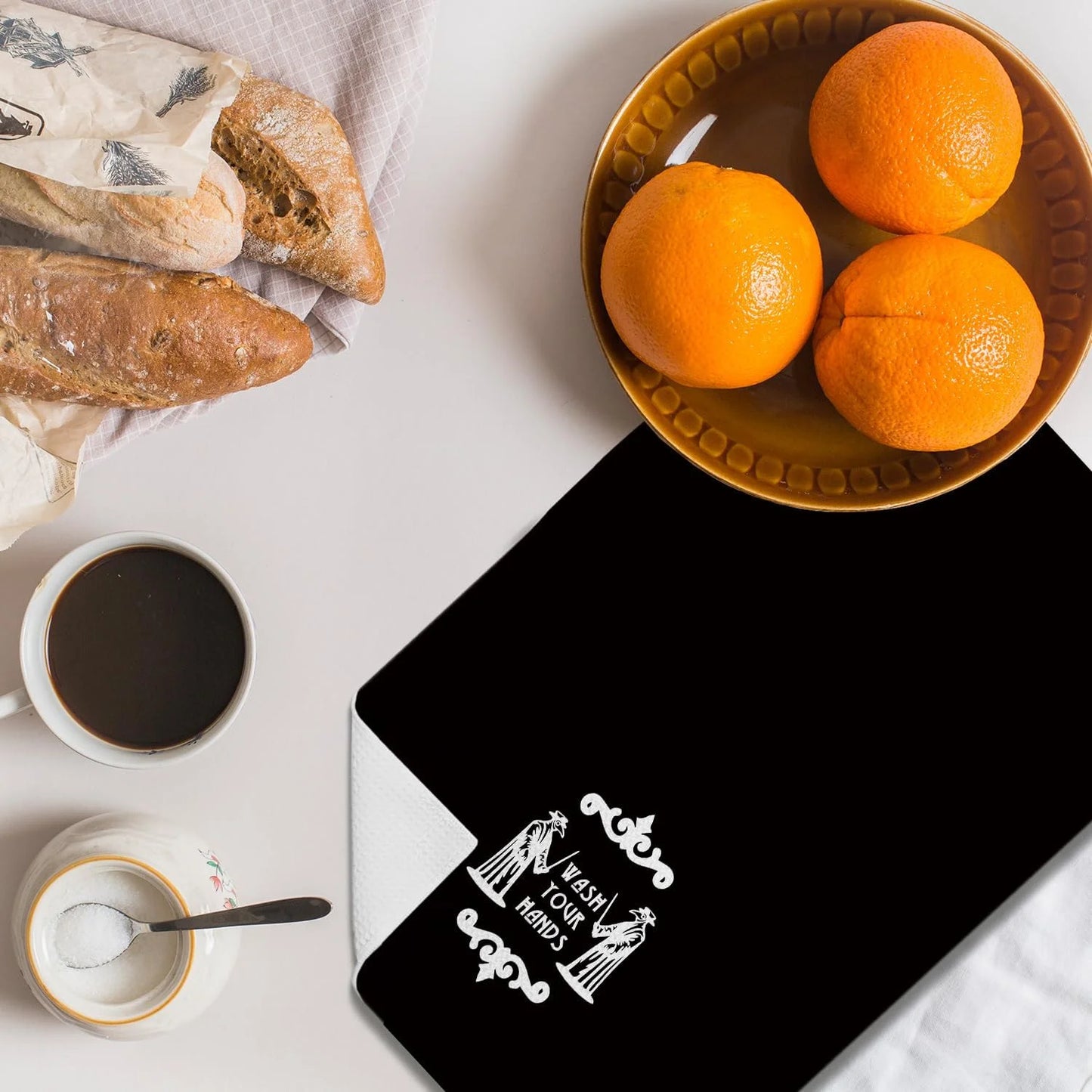 Halloween Hand Towels Gifts Bathroom Kitchen Gothic Horror Home Decor