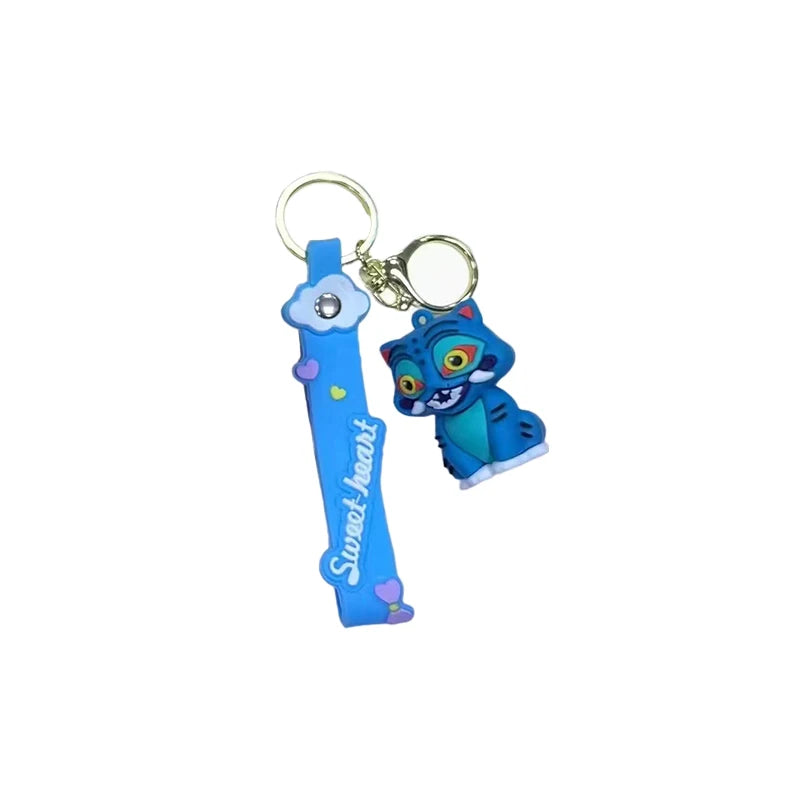 KPop Demon Hunters Keychain Huntrix Figures Rumi Mira Zoey Derpy Tiger Toys Bag Decoration Gifts Merch