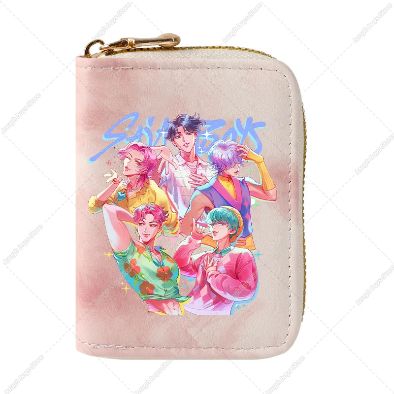 KPop Demon Hunters Fashion Wallets Huntrix Coin Money Cards Purse Rumi Mira Zoey Merch