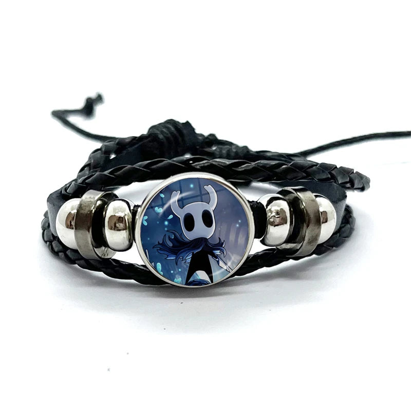 Hollow Knight Silksong Leather Bracelets Gamer Merch Gaming Jewellery Gifts Men