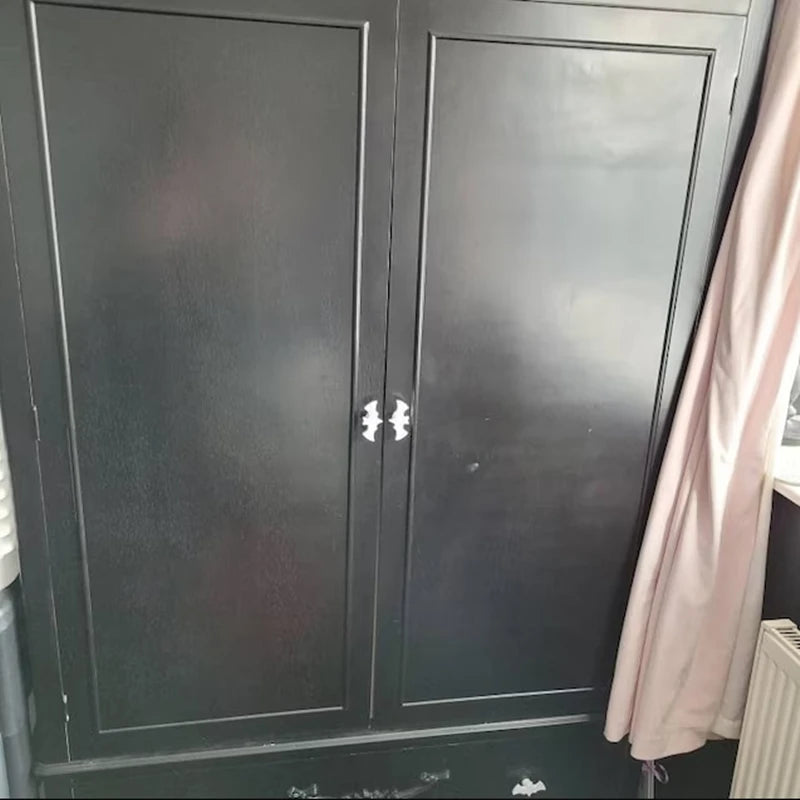 Gothic Bat Cabinet Door Knob Steel Drawer Hand Pulls Knob Replacement Furniture DIY