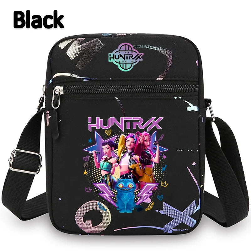 Kpop Demon Hunters Crossbody Bag HUNTRIX Backpack Rumi Pouch Bag