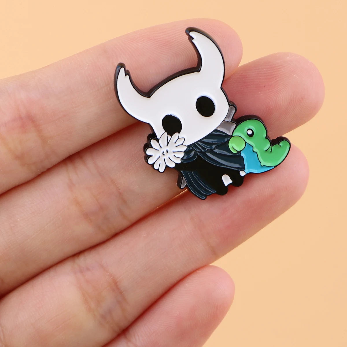 Hollow Knight Silksong Grub Game Knight Enamel Pin Gamer Badge
