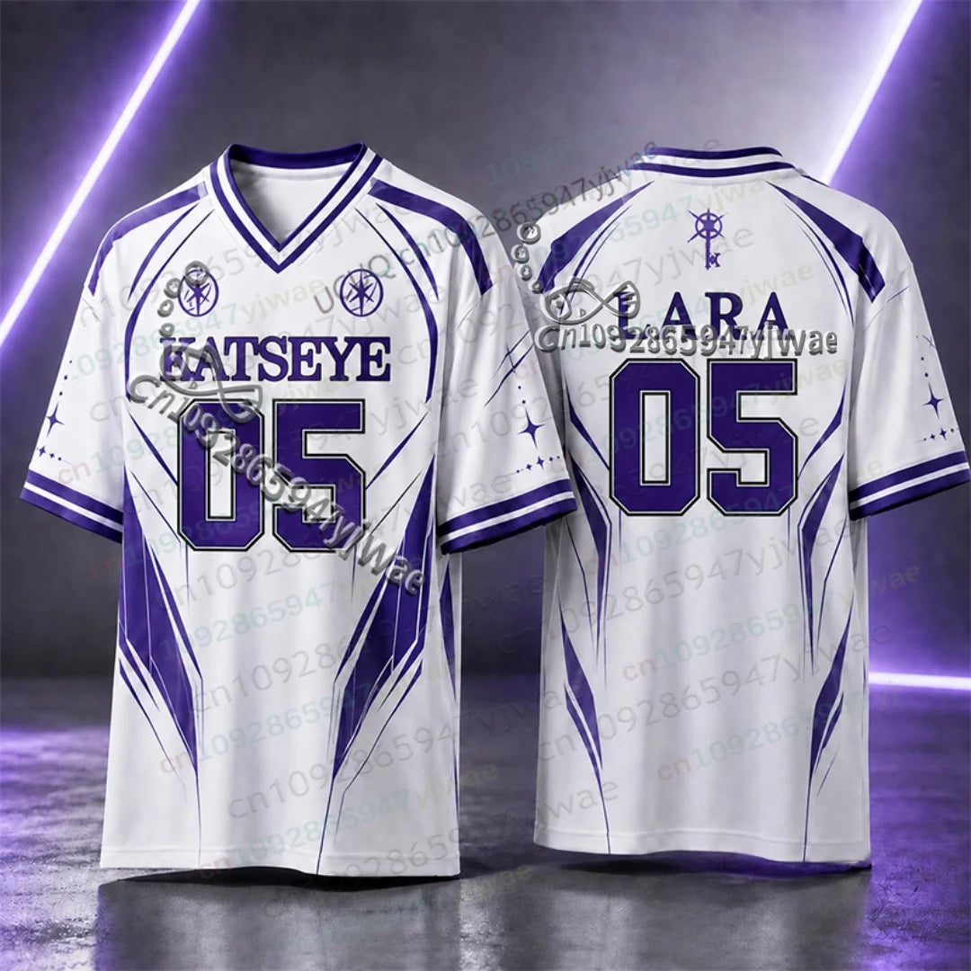 KATSEYE Concert Unisex Jersey KPOP Concert Merch Top Tshirt