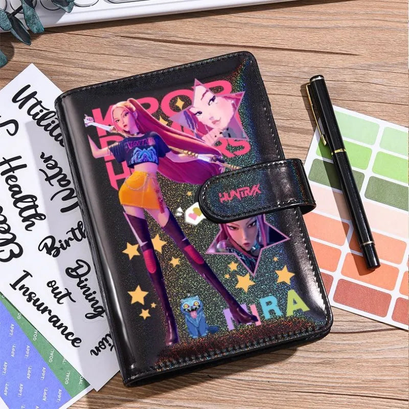 KPop Demon Hunters Rumi Mira Zoey Notebook Diary Journal Huntrix Gifts Merch