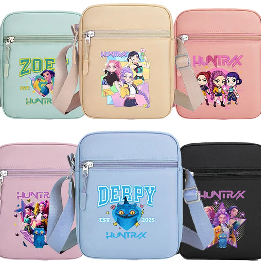Kpop Demon Hunters Purse Crossbody Bags Shoulder Bag Huntrix Merch Gifts Hand Bag