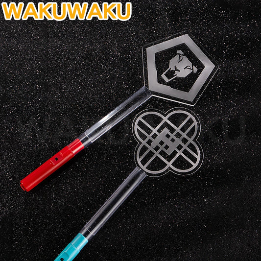 KPop Demon Hunters Huntrix Light Stick Saja Boys Rumi Zoey Mira Jinu Cosplay Props K-pop