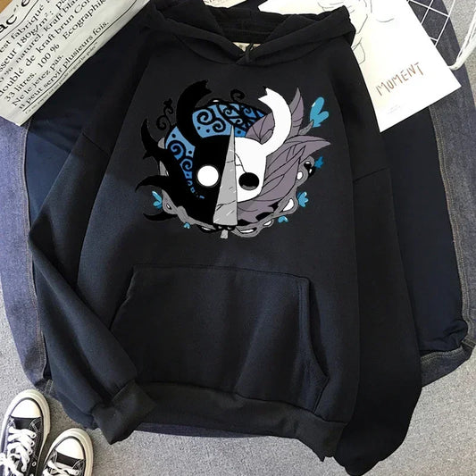 Hollow Knight Hoodie Game Gamer Merch Adult Men Women Sweater Hooded Top