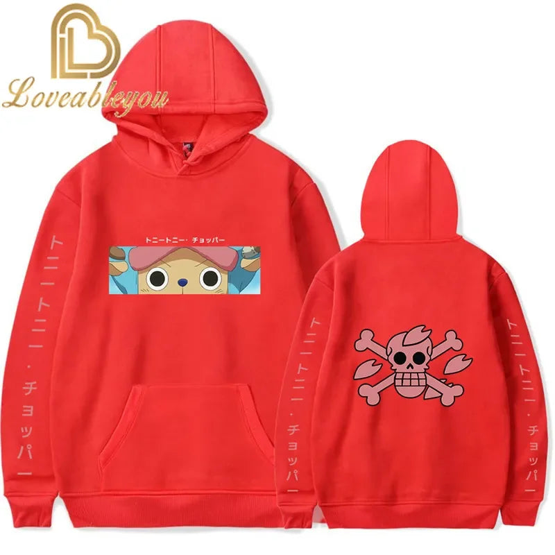 One Piece Manga Straw Hat Pirates Hoodie Sweatshirt Anime Monkey D. Luffy Merch