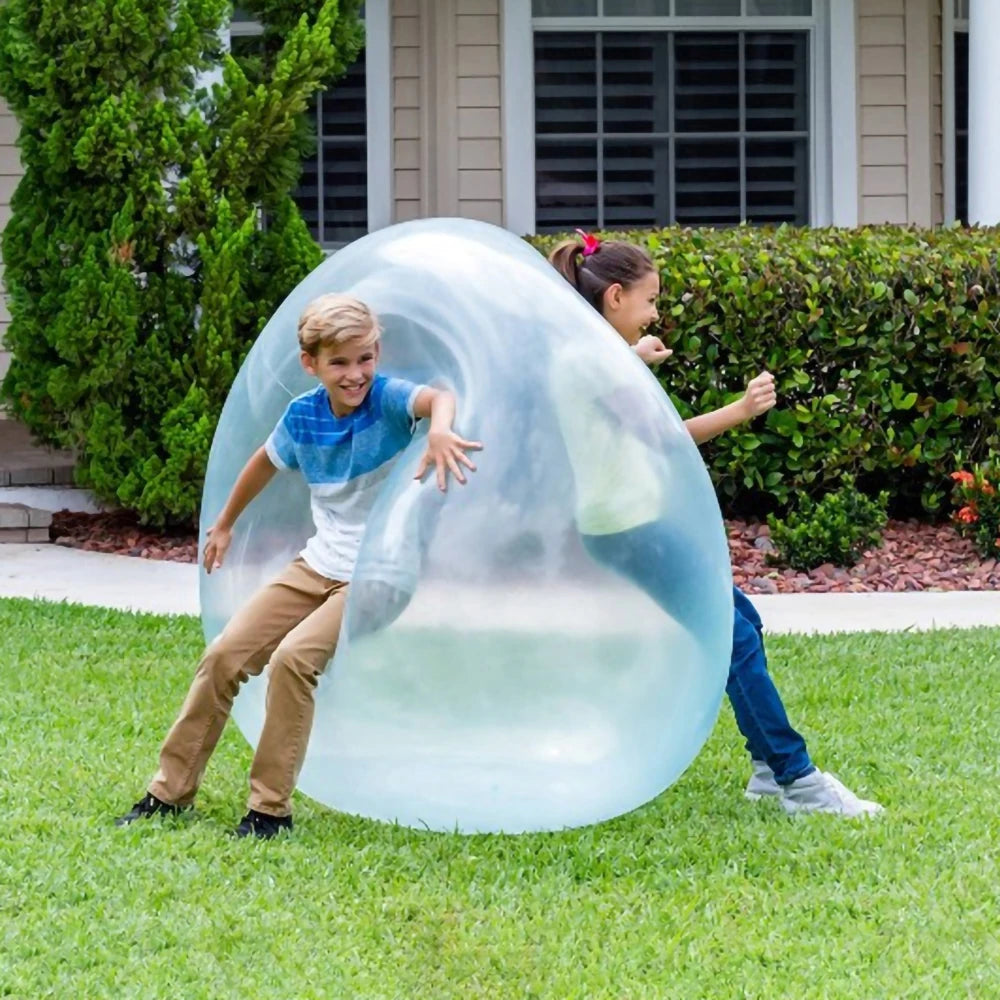 Giant Bubble Ball Blow Up Balloon Toy Wubble Children Outdoor Garden Fun