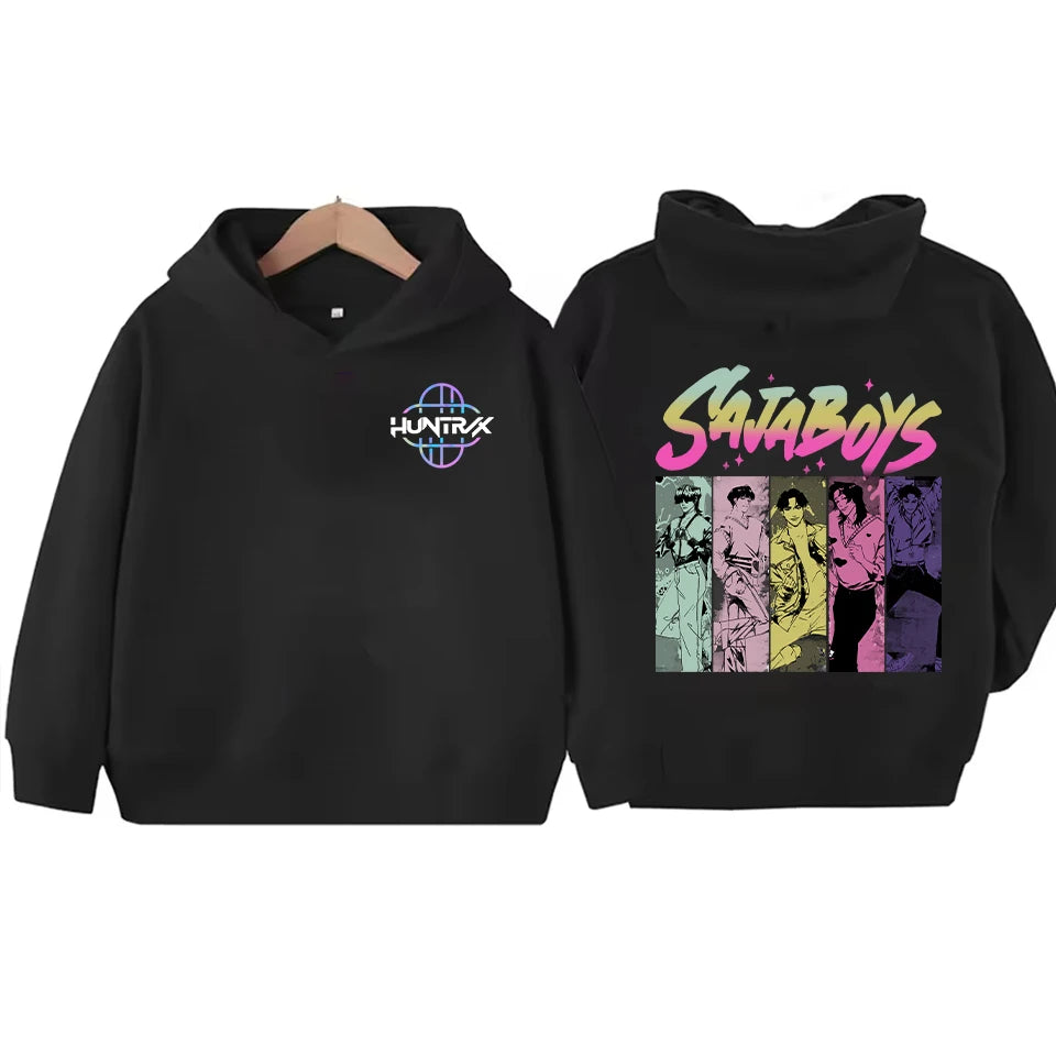 Saja Boys Derpy Tiger Hoodie Movie KPop Demon Hunters Huntrix Jumper Sweater