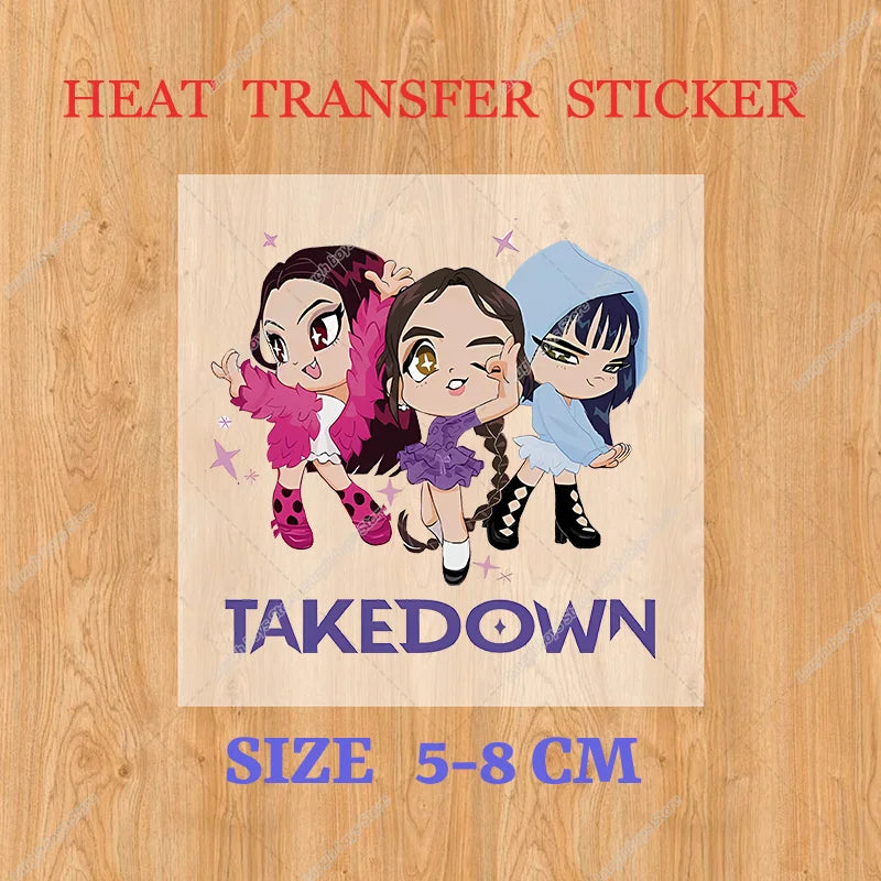 KPop Demon Hunters Sweater Hoodie Child Jumper Huntrix Saja Boys Top Clothes Gifts Merch