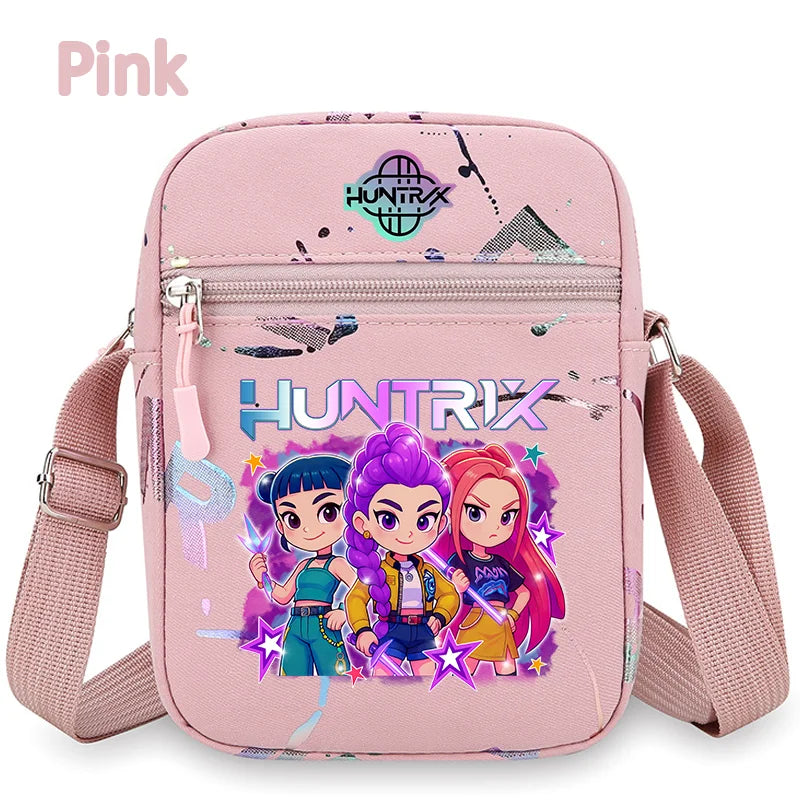 Kpop Demon Hunters Crossbody Bag HUNTRIX Backpack Rumi Pouch Bag