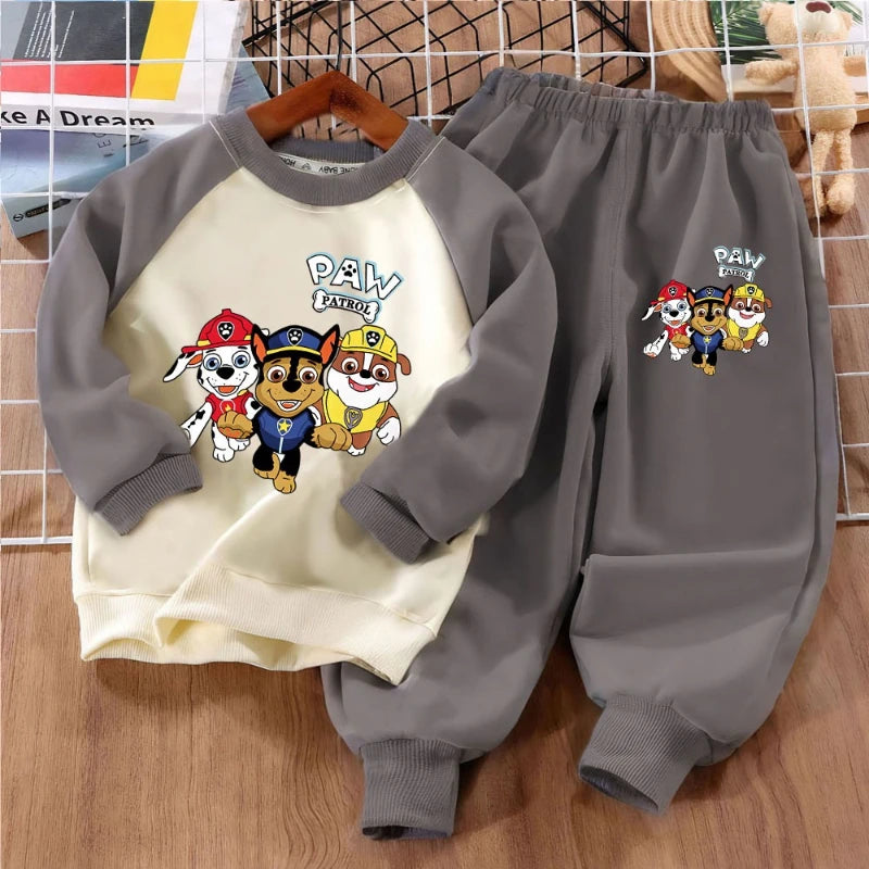 Paw Patrol Kids Sport Clothes Sets Boys Tracksuit Joggers Jogging Trousers Chase Marshall
