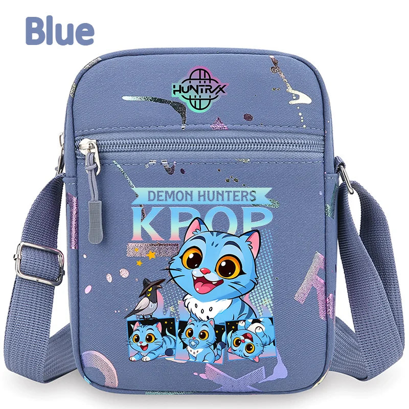 Kpop Demon Hunters Crossbody Bag HUNTRIX Backpack Rumi Pouch Bag