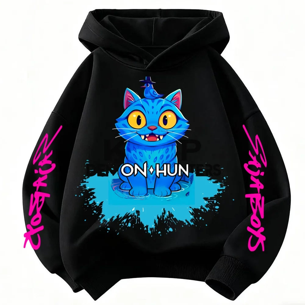 Derpy Tiger KPop Demon Hunters Hooded Sweatshirt K-pop Hoodie clothes jumper