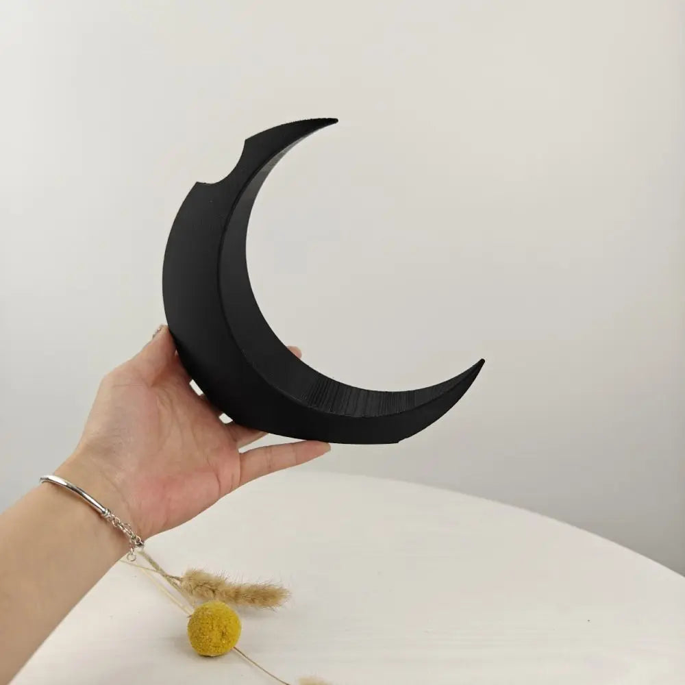 Dried Flowers Vase Artificial Flower Pot Arrangement Gothic Moon Vase