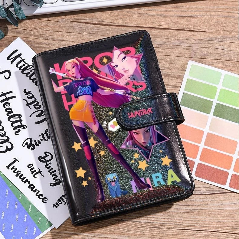 KPop Demon Hunters Rumi Mira Zoey Notebook Diary Journal Huntrix Gifts Merch