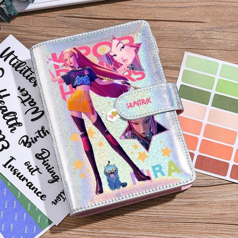 KPop Demon Hunters Rumi Mira Zoey Notebook Diary Journal Huntrix Gifts Merch
