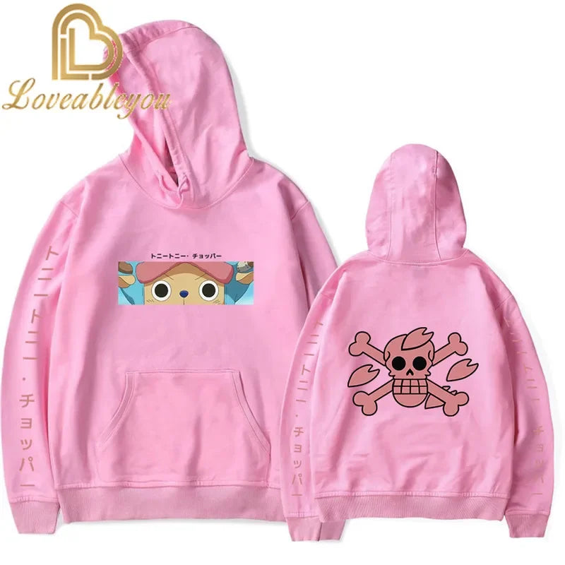 One Piece Manga Straw Hat Pirates Hoodie Sweatshirt Anime Monkey D. Luffy Merch