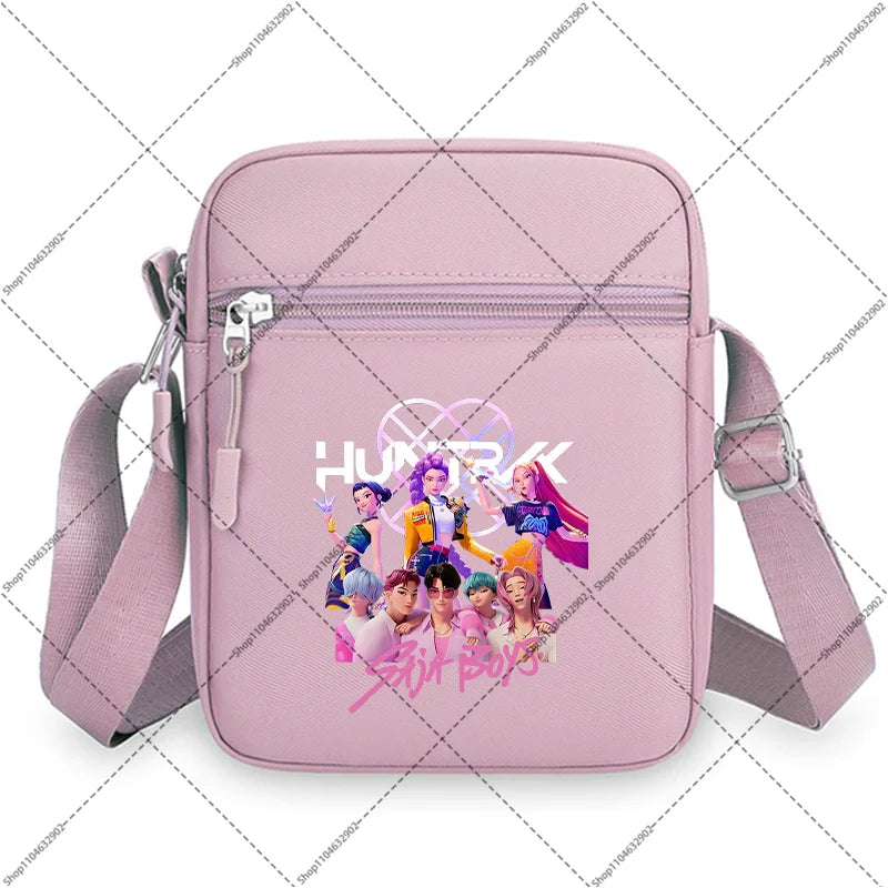 Kpop Demon Hunters Purse Crossbody Bags Shoulder Bag Huntrix Merch Gifts Hand Bag