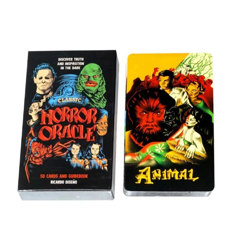 Horror Printed Fortune Oracle Cards Tarot Deck