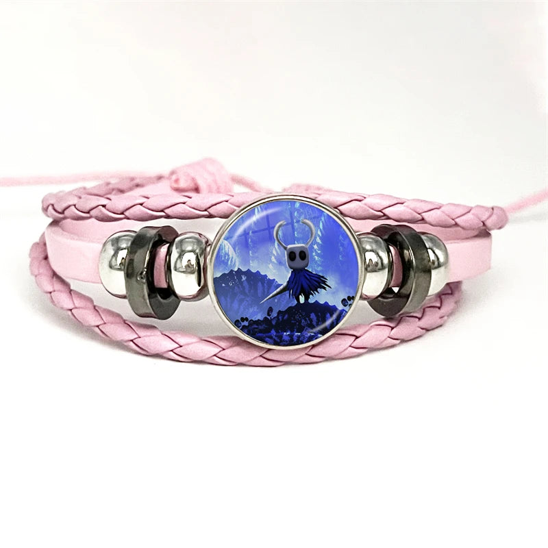 Hollow Knight Silksong Leather Bracelets Gamer Merch Gaming Jewellery Gifts Men