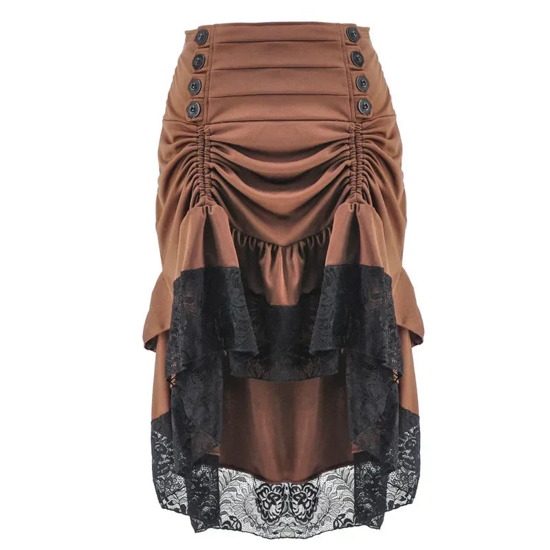 Steampunk Gothic Victorian Lace Skirt