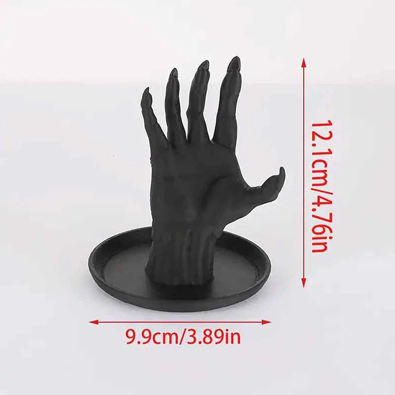 Gothic Skeleton Hand Jewelry Stand Home Decor
