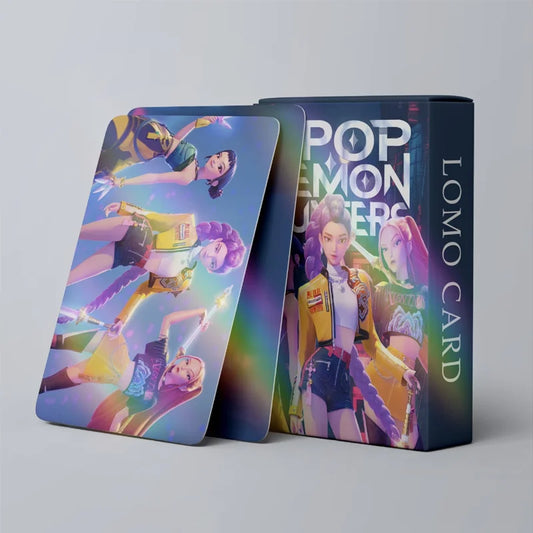 Kpop Demon Hunters Cards Anime Cartoon Saja Boys Toys Cosplay Game Card Collection Huntrix