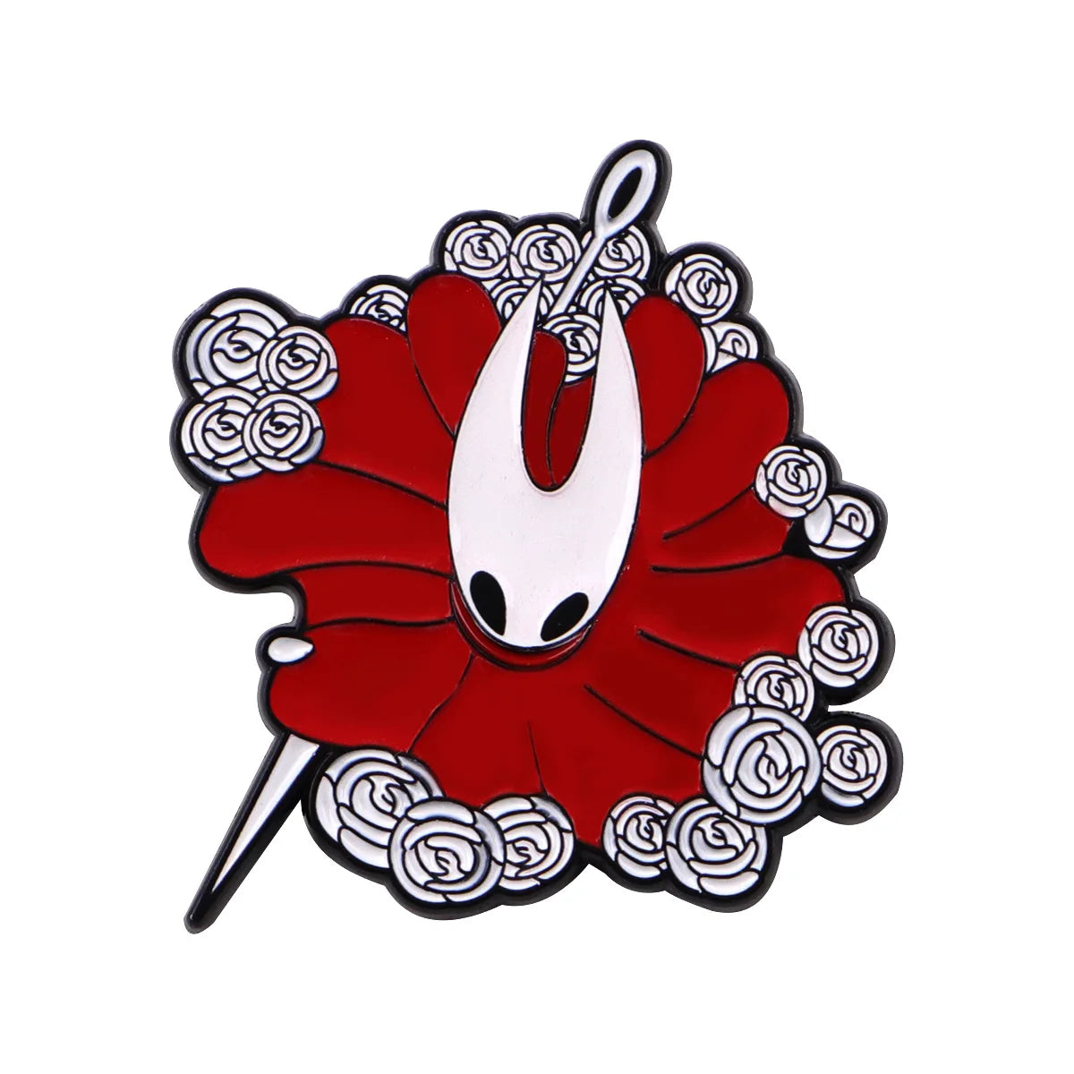 Hollow Knight Silksong Gamer Enamel Pins Brooch Game Merch Gifts