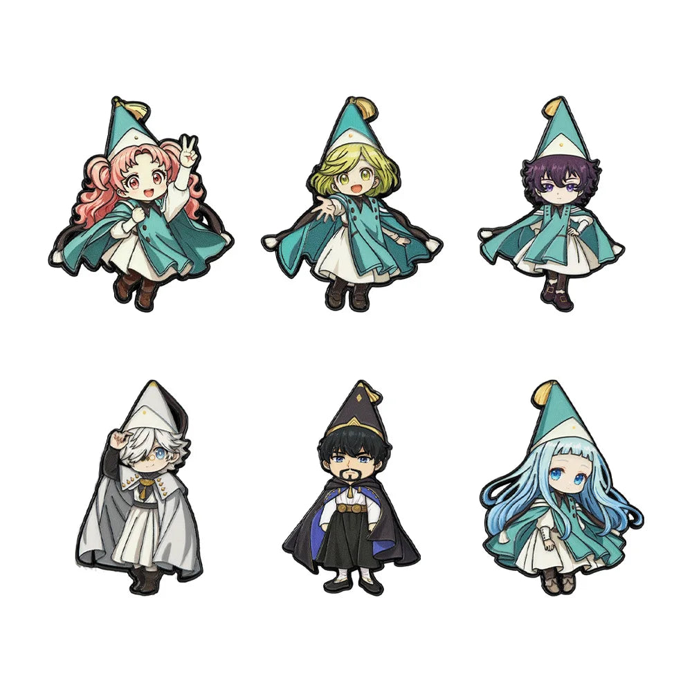 Witch Hat Atelier Enamel Pin Badges Anime Cosplay Coco Agott Tetia Richeh Qifrey Olruggio Pins Cute Brooches Friends Gifts