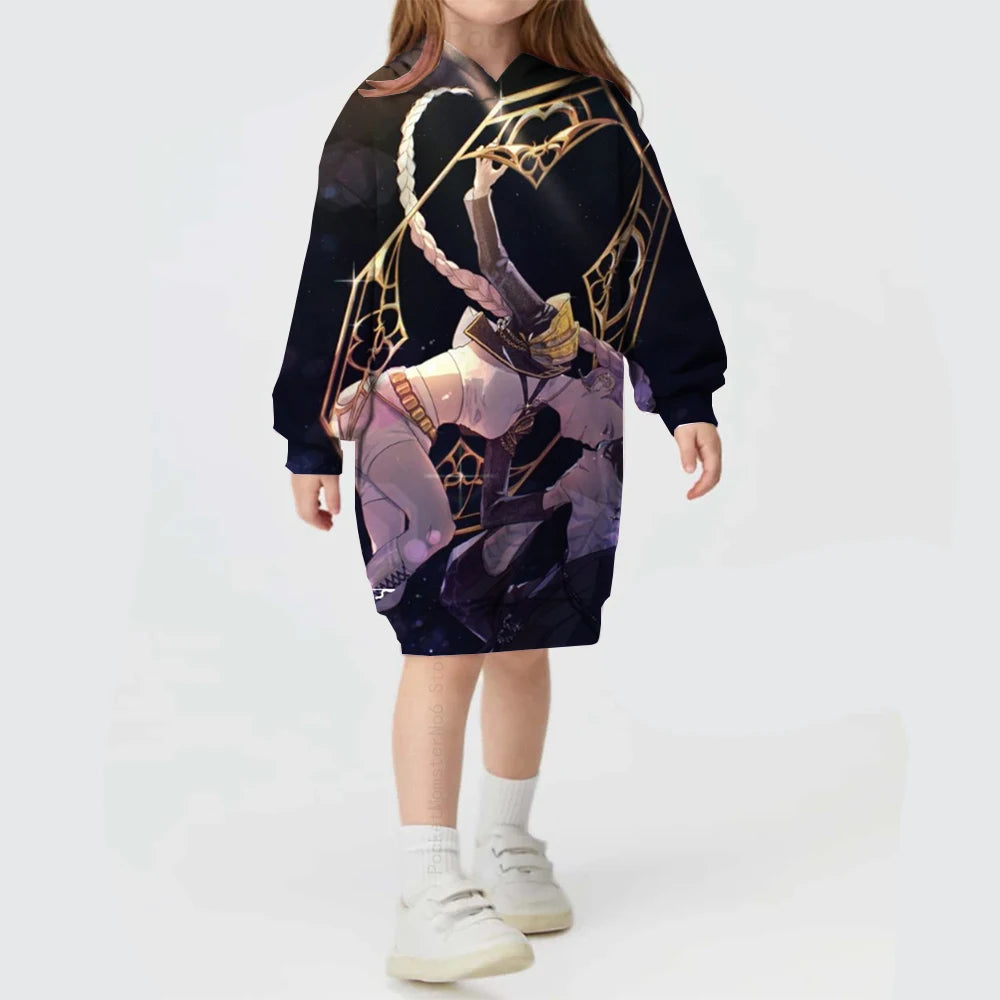 KPop Demon Hunters Huntrix Dress Long Jumper Sweater K-pop clothes