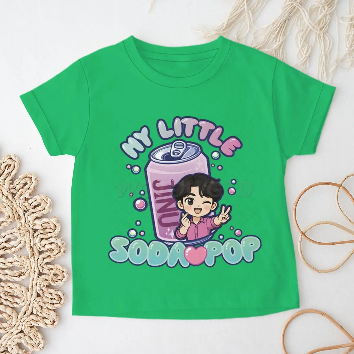 Kpop Demon Hunters Saja Boys Soda Pop Jinu Girls Boys T-shirt Tops