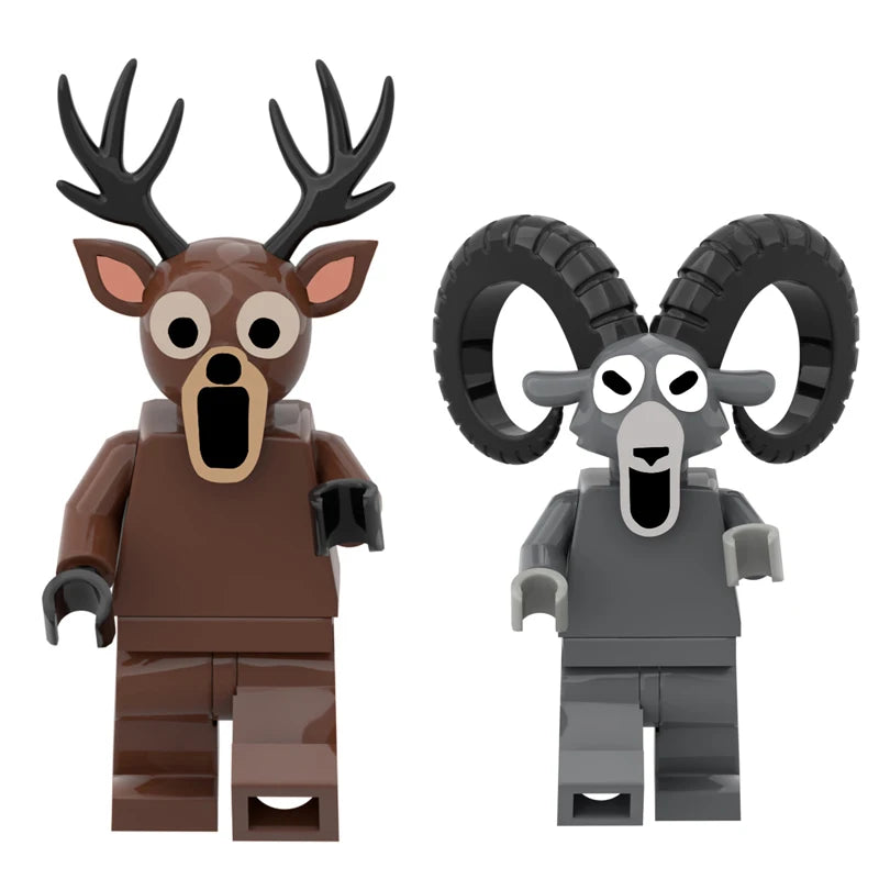 99 Nights In The Forest Deer Building Blocks Lego Figures Toys Owl Elk