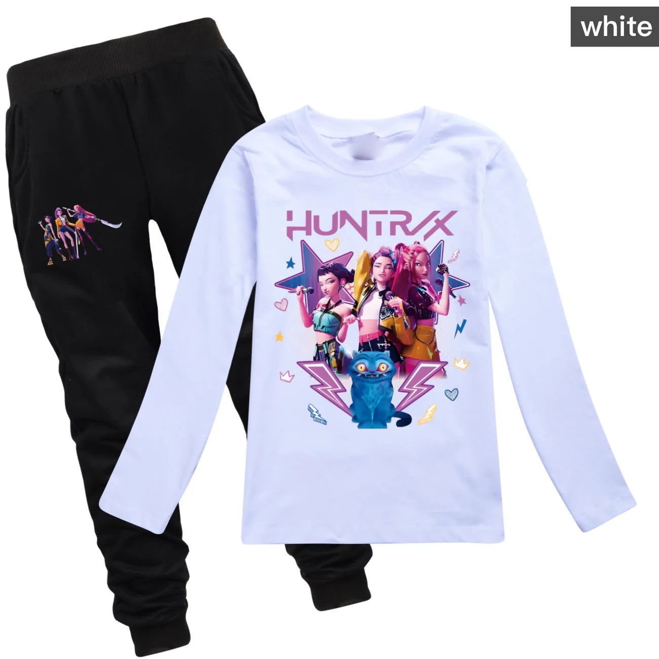 KPop Demon Hunters Huntrix Top T Shirt Kids T-shirt Rumi Clothes Mira Zoey Long Sleeved