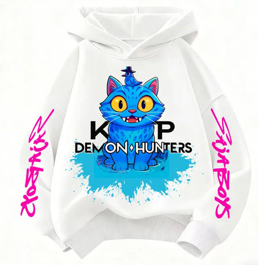 Derpy Tiger KPop Demon Hunters Hooded Sweatshirt K-pop Hoodie clothes jumper