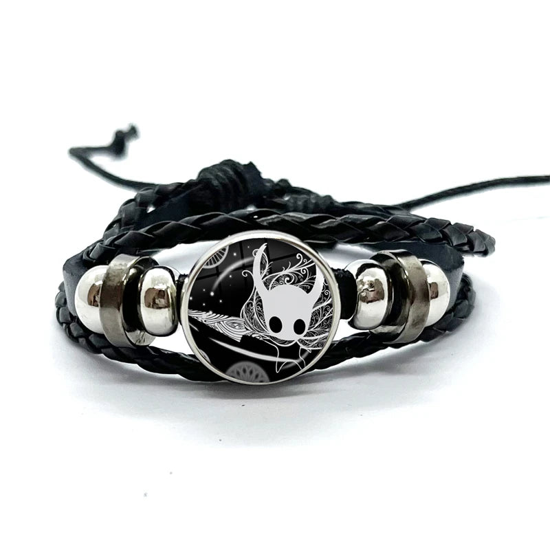 Hollow Knight Silksong Leather Bracelets Gamer Merch Gaming Jewellery Gifts Men