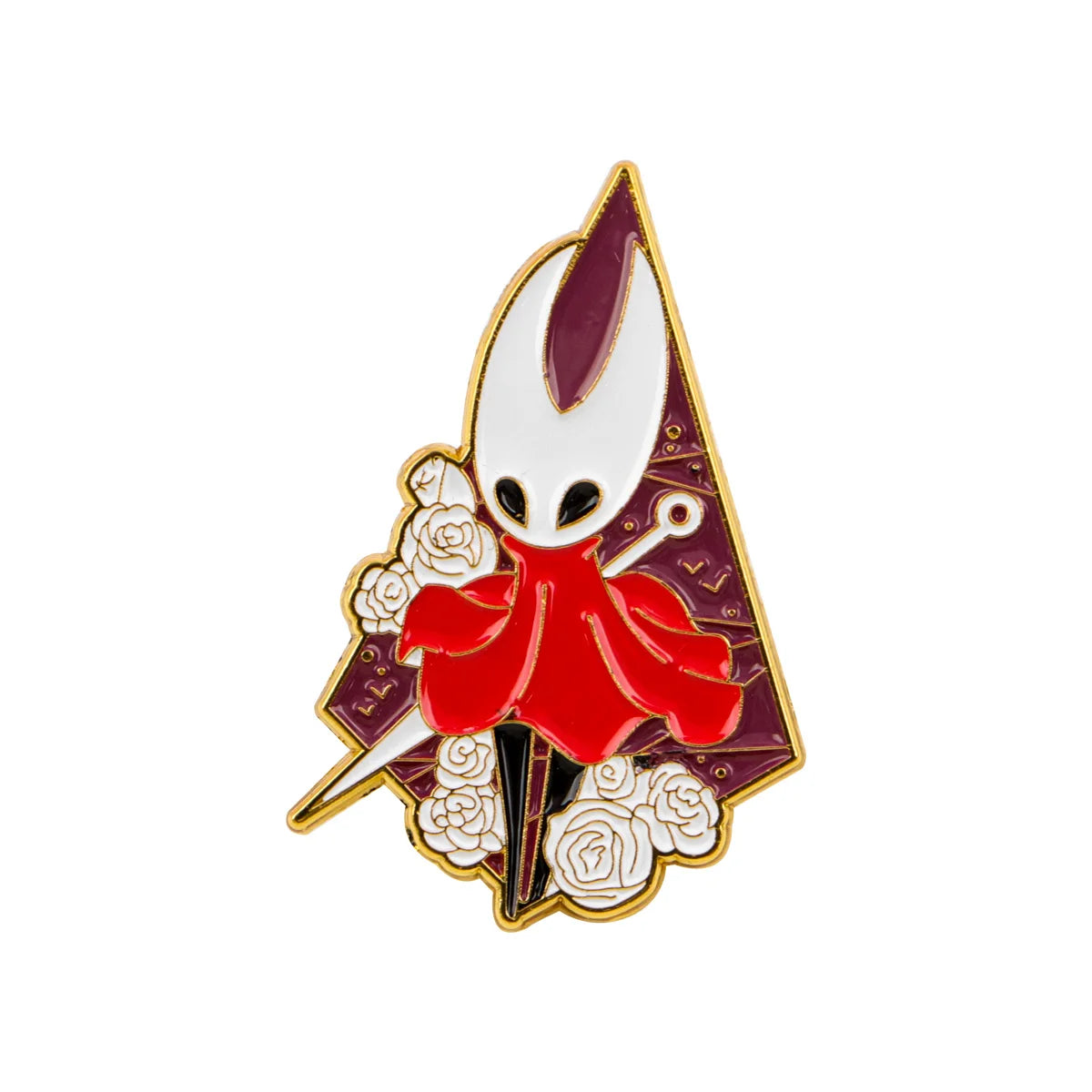 Hollow Knight Silksong Grub Game Knight Enamel Pin Gamer Badge