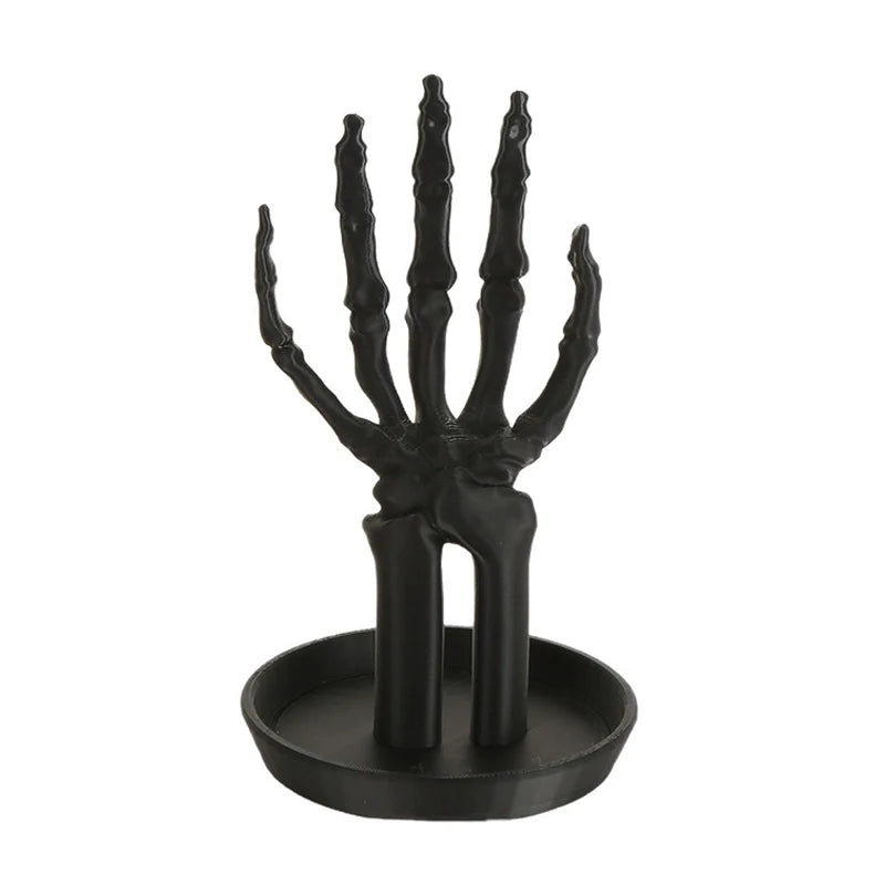 Gothic Skeleton Hand Jewelry Stand Home Decor