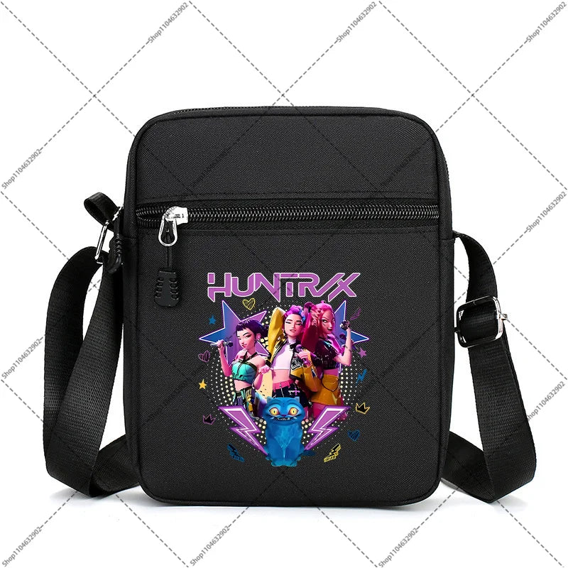 Kpop Demon Hunters Purse Crossbody Bags Shoulder Bag Huntrix Merch Gifts Hand Bag
