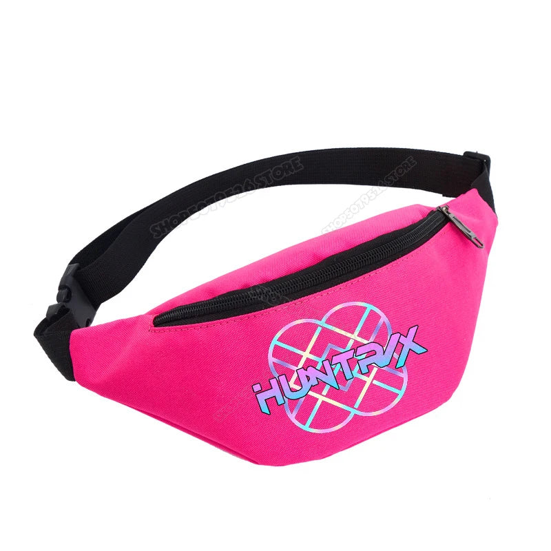 KPop Demon Hunters Waist Bum Bag Kids Fanny Packs Huntrix Merch Gifts