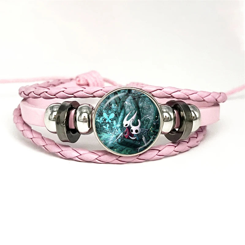 Hollow Knight Silksong Leather Bracelets Gamer Merch Gaming Jewellery Gifts Men