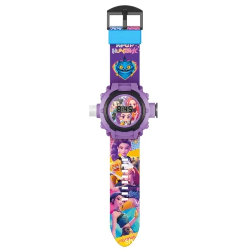 K-POP Demon Hunters Watch Toys Kids Kpop Huntrix Digital Wristwatch