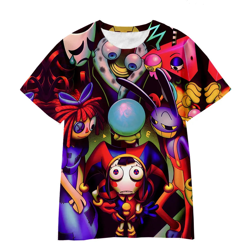 TADC The Amazing Digital Circus T-shirts Kids Adults Teen Clothes Summer Top Tshirt