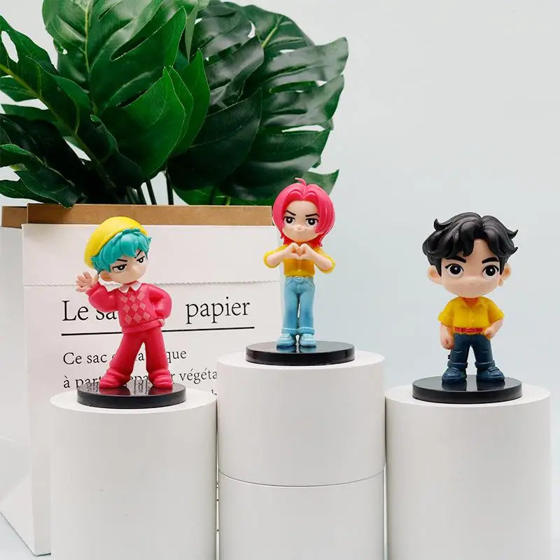 KPop Demon Hunters Toy Doll Huntrix Saja Boys K-pop Figures Model Toys Statue Gifts