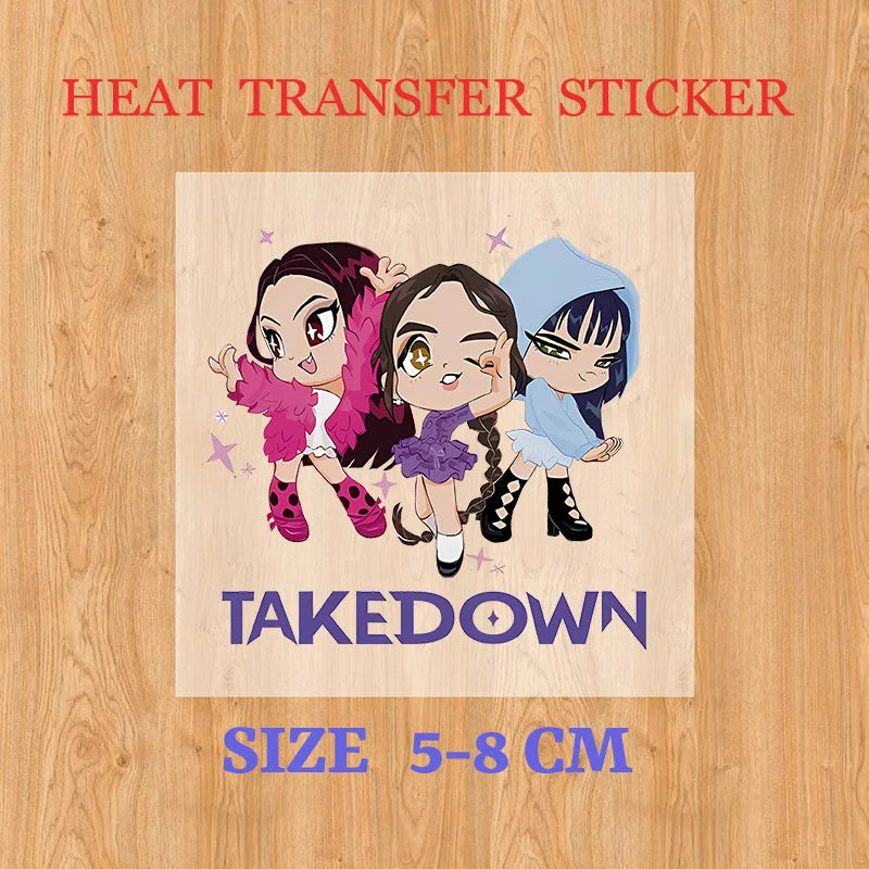 KPop Demon Hunters Merch Drawstring Bags Swim Sports PE Kit Book Bag Huntrix Rumi Derpy Gift Tiger