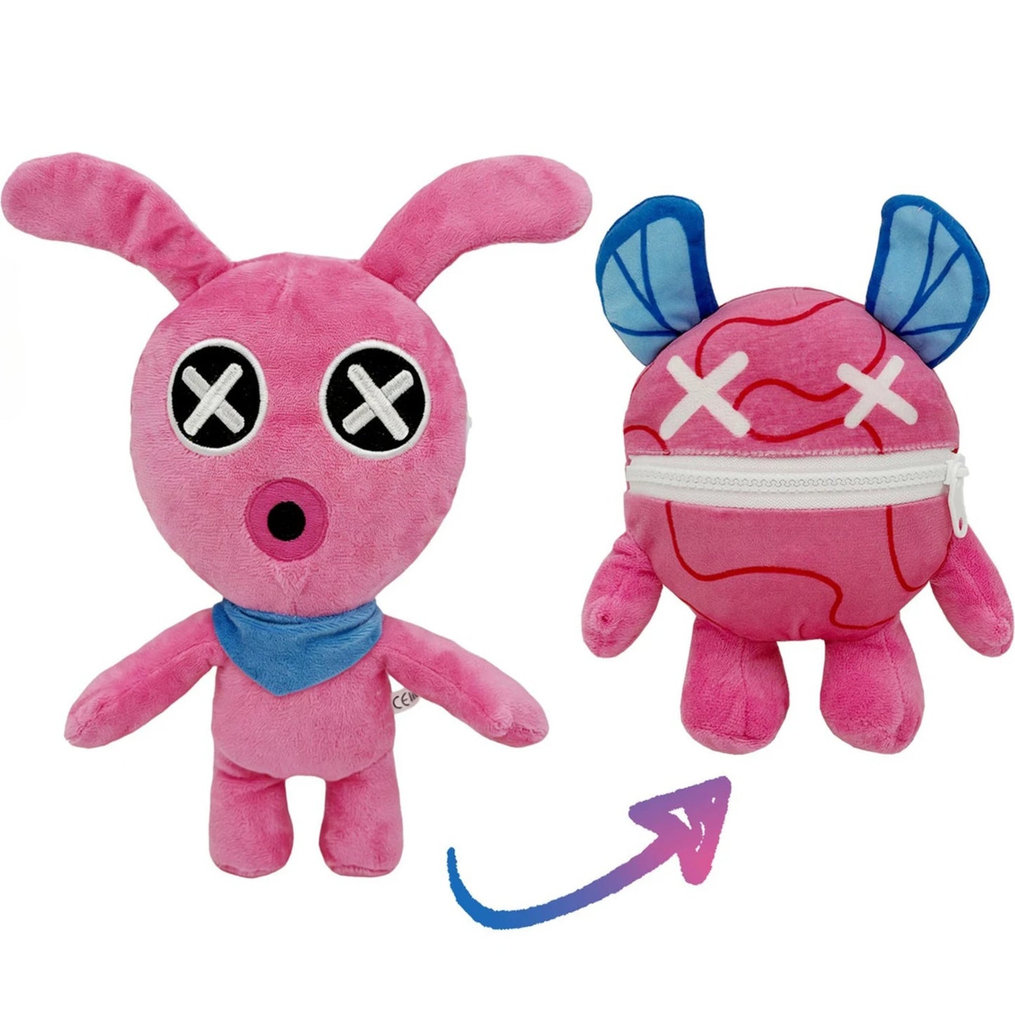 Wrongside Outimals Plush Poppy Playtime Chapter 5 Plushies Toys Chum Chompkins Lily Lovebraids Prototype